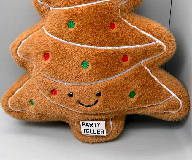 stuffed and plush toys, gingerbread christmas tree style stuffed and plush toys, gingerbread christmas tree style