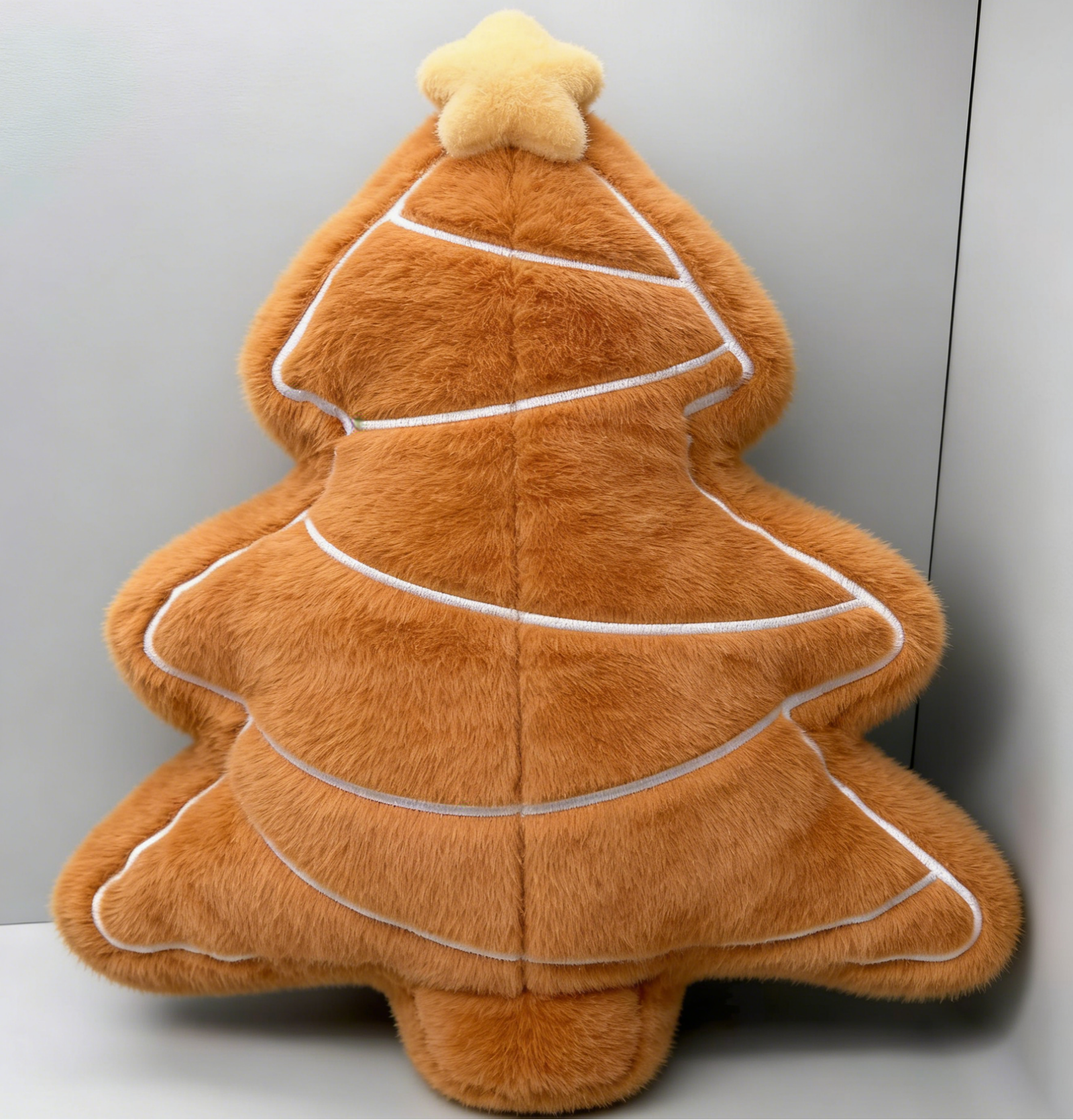 stuffed and plush toys, gingerbread christmas tree style stuffed and plush toys, gingerbread christmas tree style