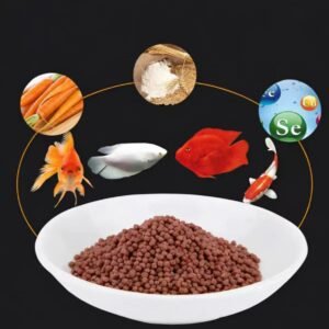 party teller fish food aquarium fish feed granules goldfish ornamental fish