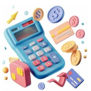 party teller creative mini calculator student portable computer multi functional small portable computer